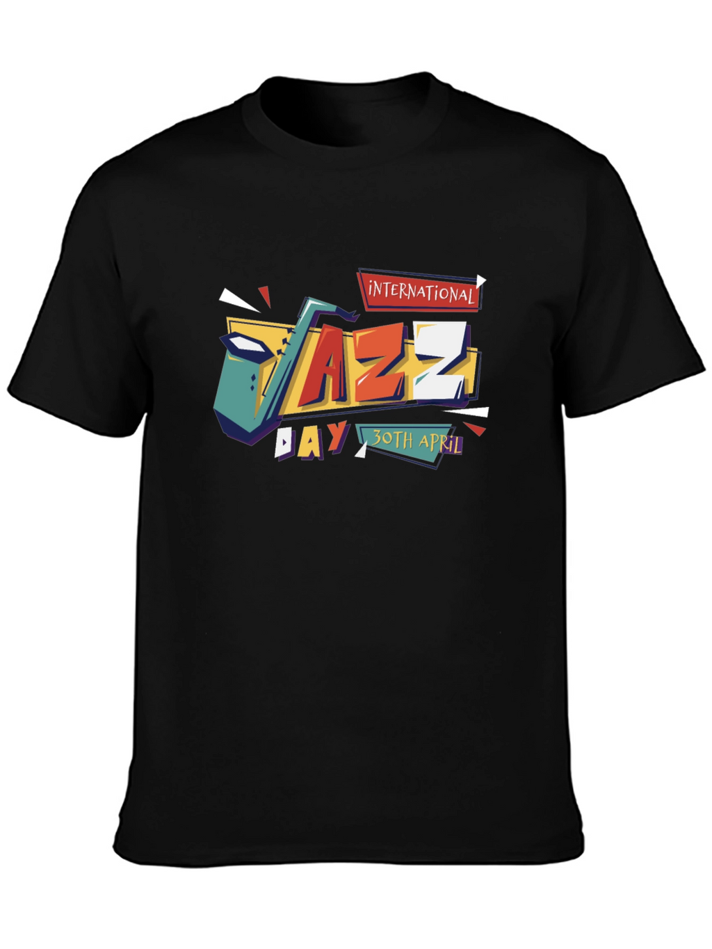 International Jazz Day Graphic T-Shirt - 30th April
