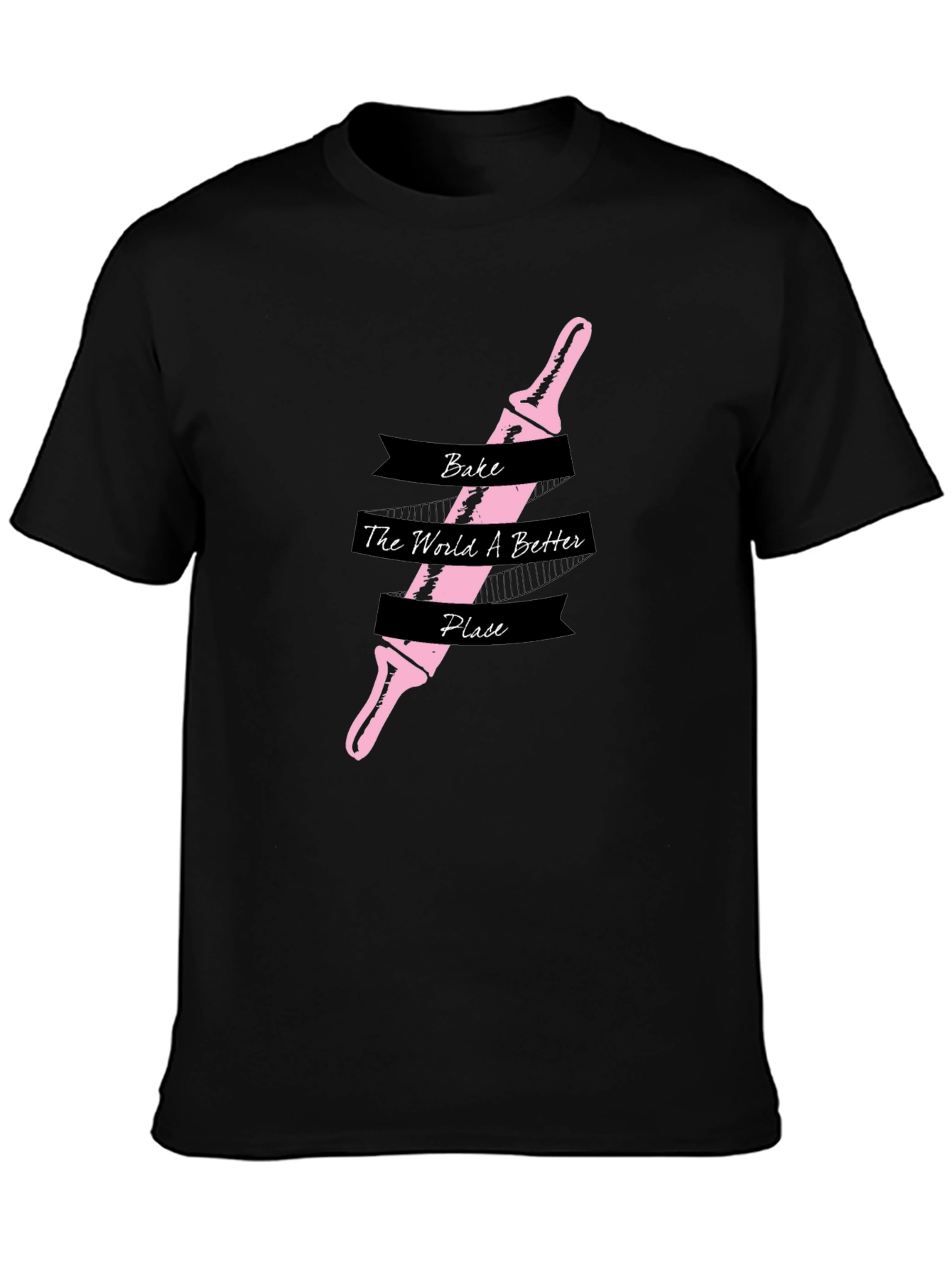 Bake the World Better T-Shirt - Rolling Pin