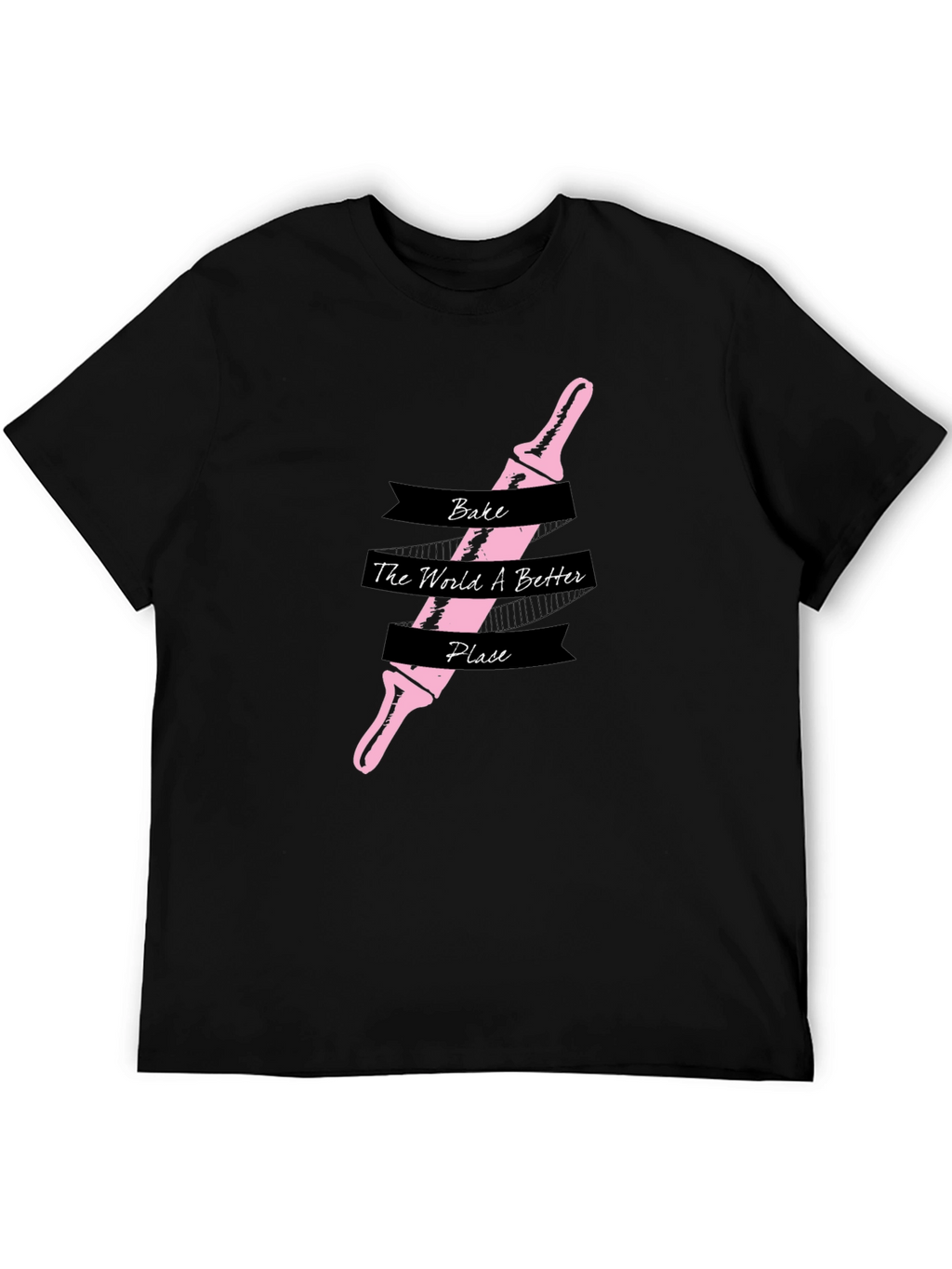 Bake the World Better T-Shirt - Rolling Pin