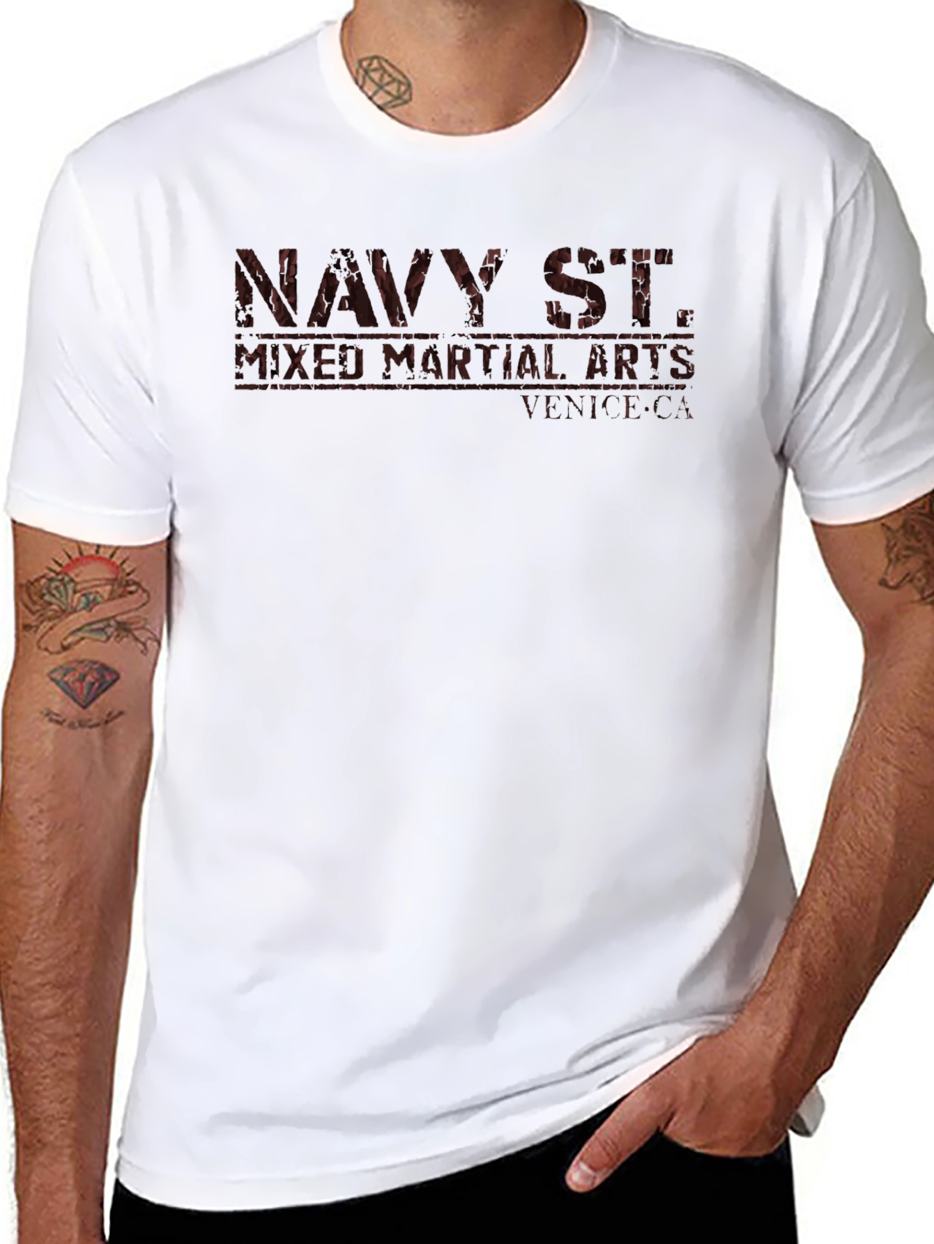 Navy St. Mixed Martial Arts T-Shirt