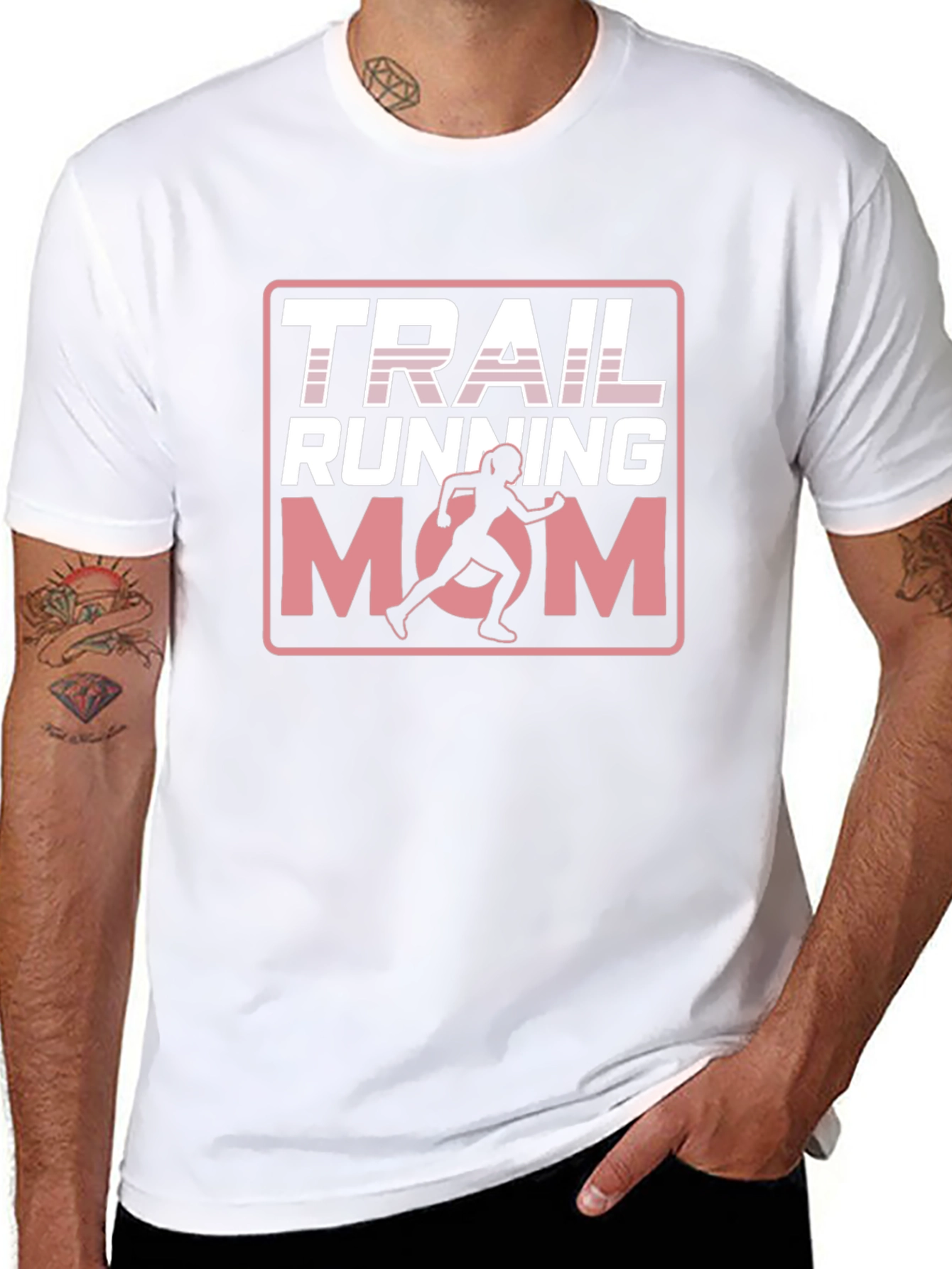 Trail Running Mom Graphic Tee