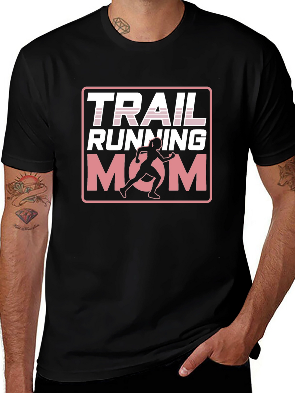 Trail Running Mom Graphic Tee