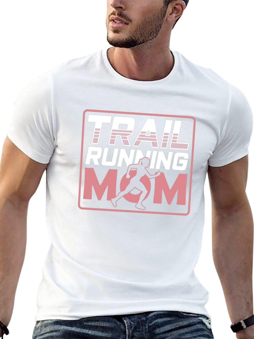 Trail Running Mom Graphic Tee