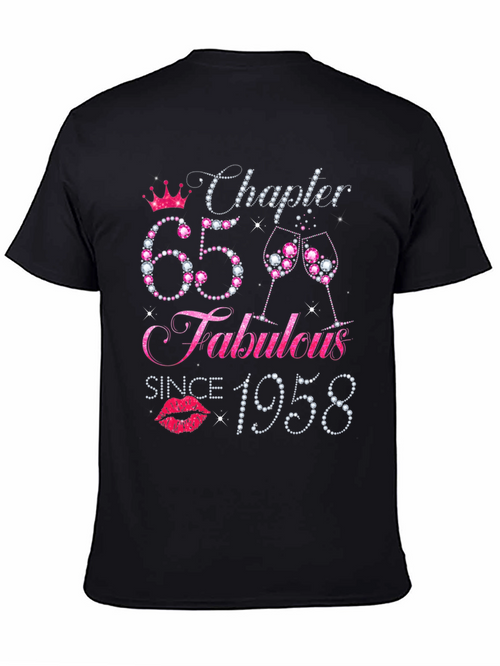 65th Birthday Fabulous Since 1958 T-Shirt