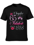 65th Birthday Fabulous Since 1958 T-Shirt