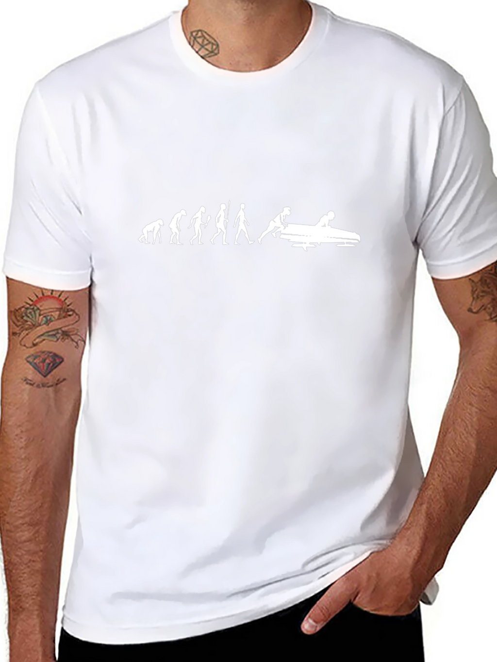 Evolution of Bobsleigh Funny T-Shirt