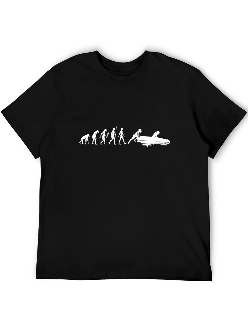 Evolution of Bobsleigh Funny T-Shirt
