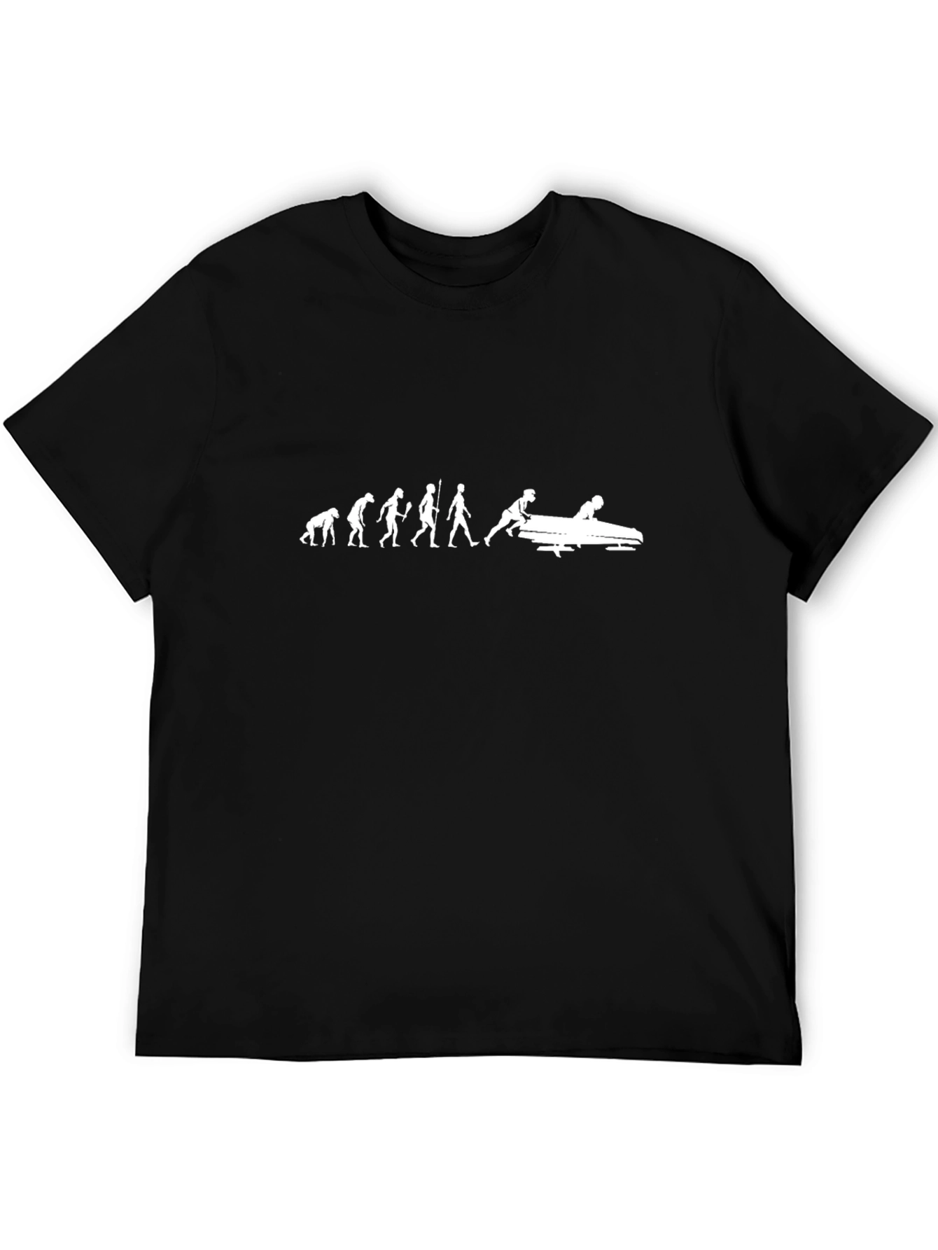 Evolution of Bobsleigh Funny T-Shirt