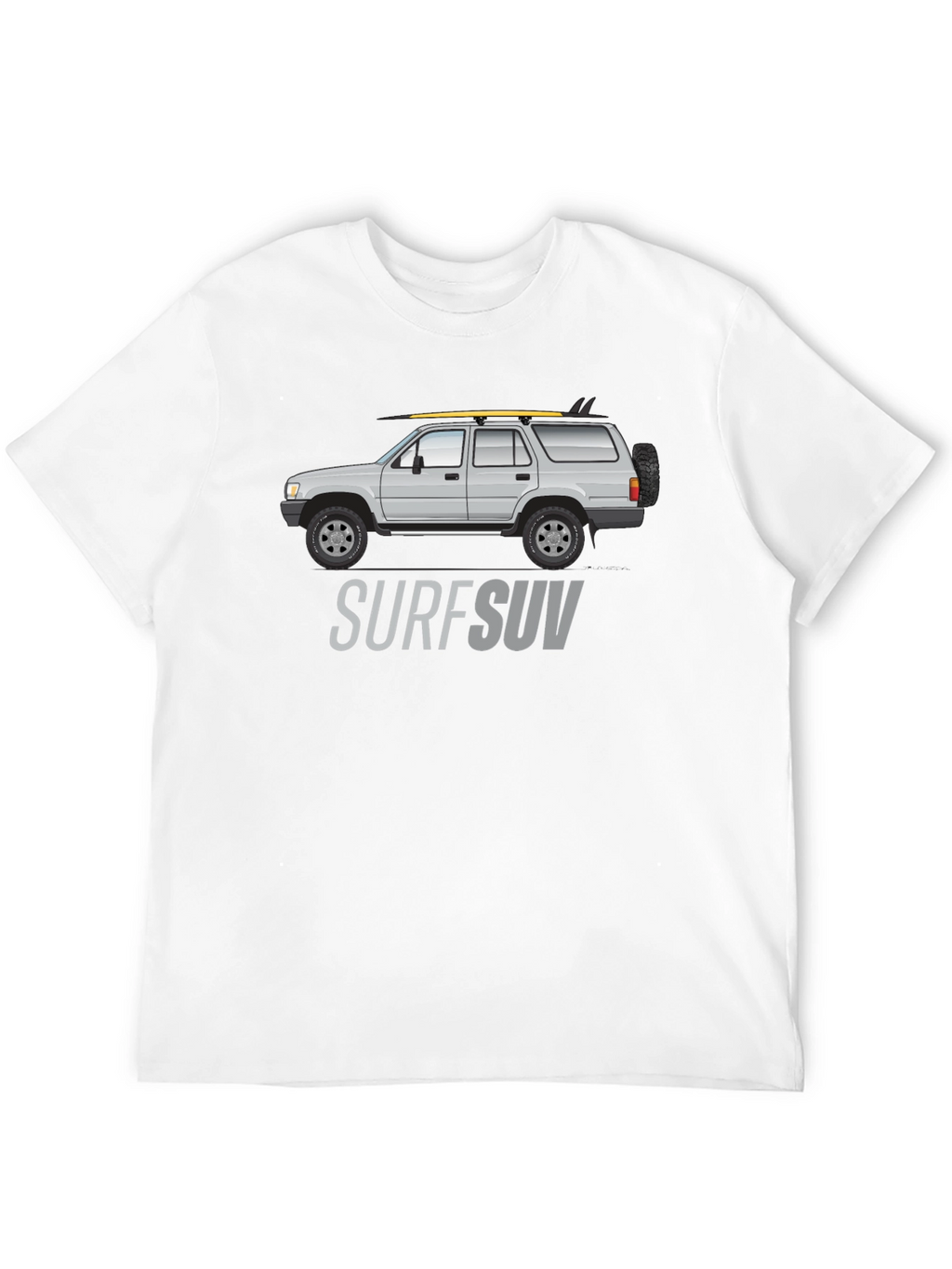 Surf SUV Graphic T-Shirt - Black