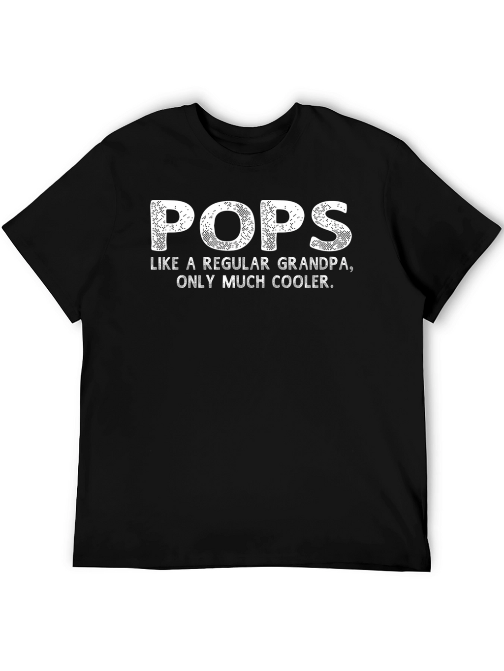 Cool Grandpa T-Shirt - Pops Like A Regular Grandpa