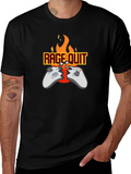 Rage Quit Gamer T-Shirt - Funny Gaming Tee