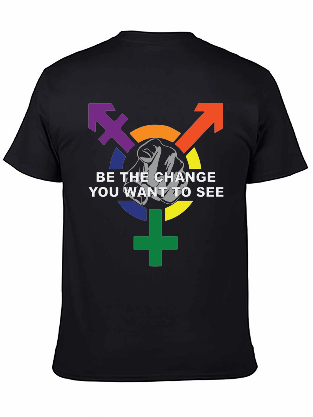 Be the Change LGBTQ+ Pride T-Shirt