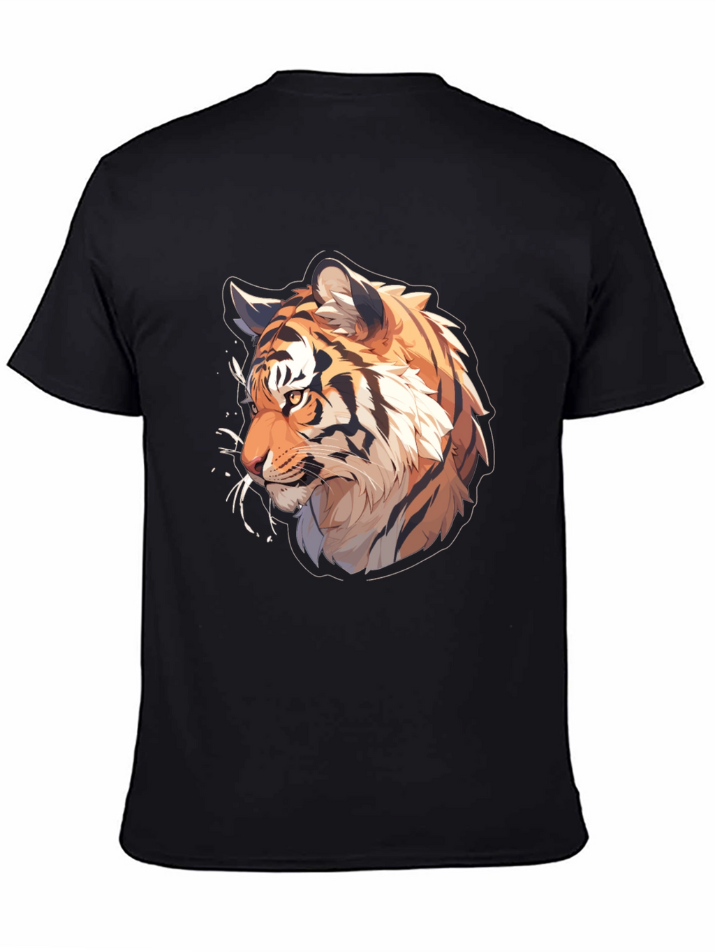 Tiger Graphic Tee - Cool Animal Design