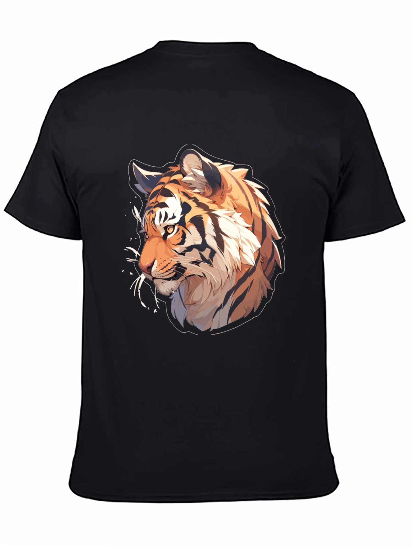 Tiger Graphic Tee - Cool Animal Design