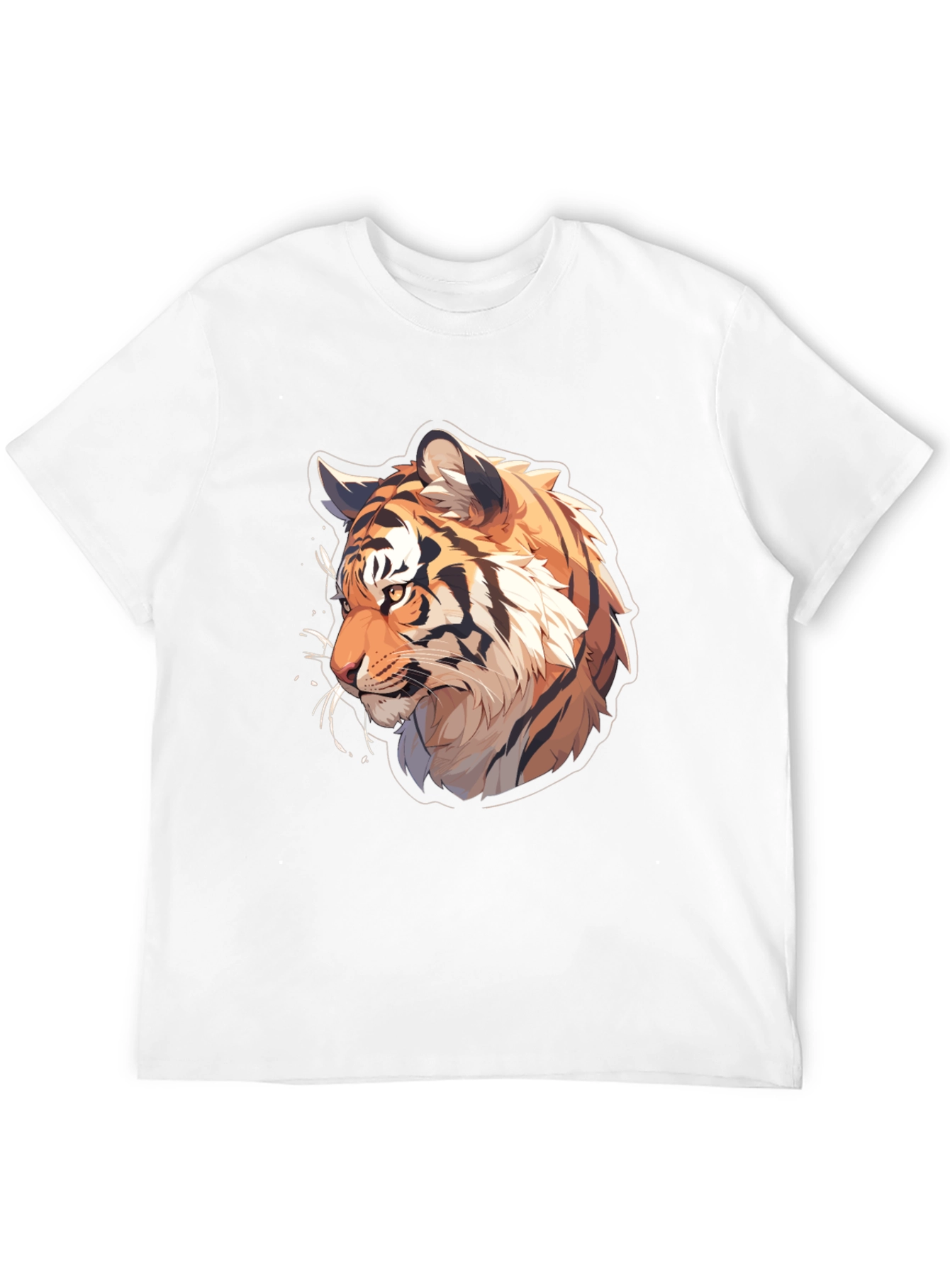 Tiger Graphic Tee - Cool Animal Design