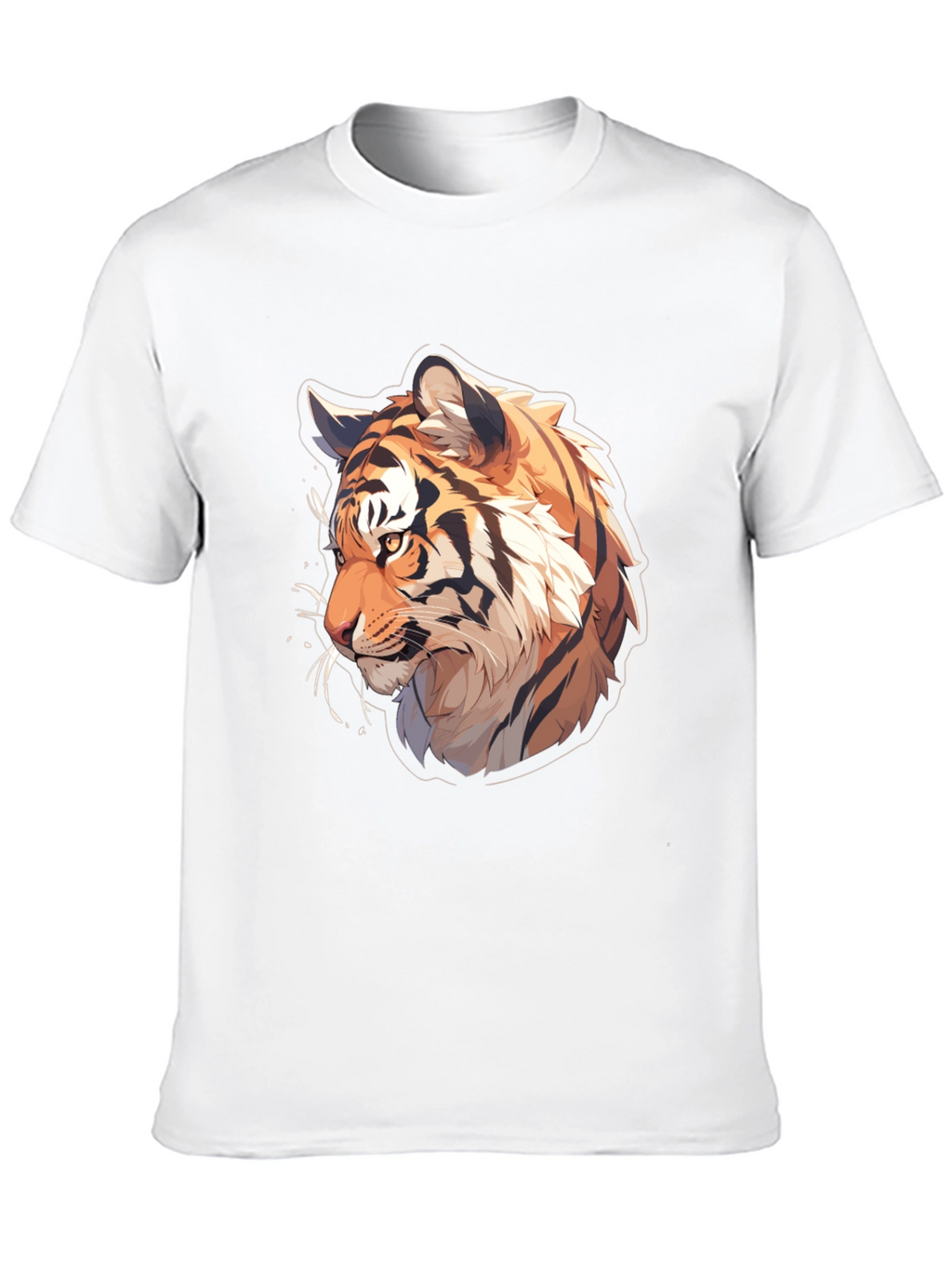 Tiger Graphic Tee - Cool Animal Design