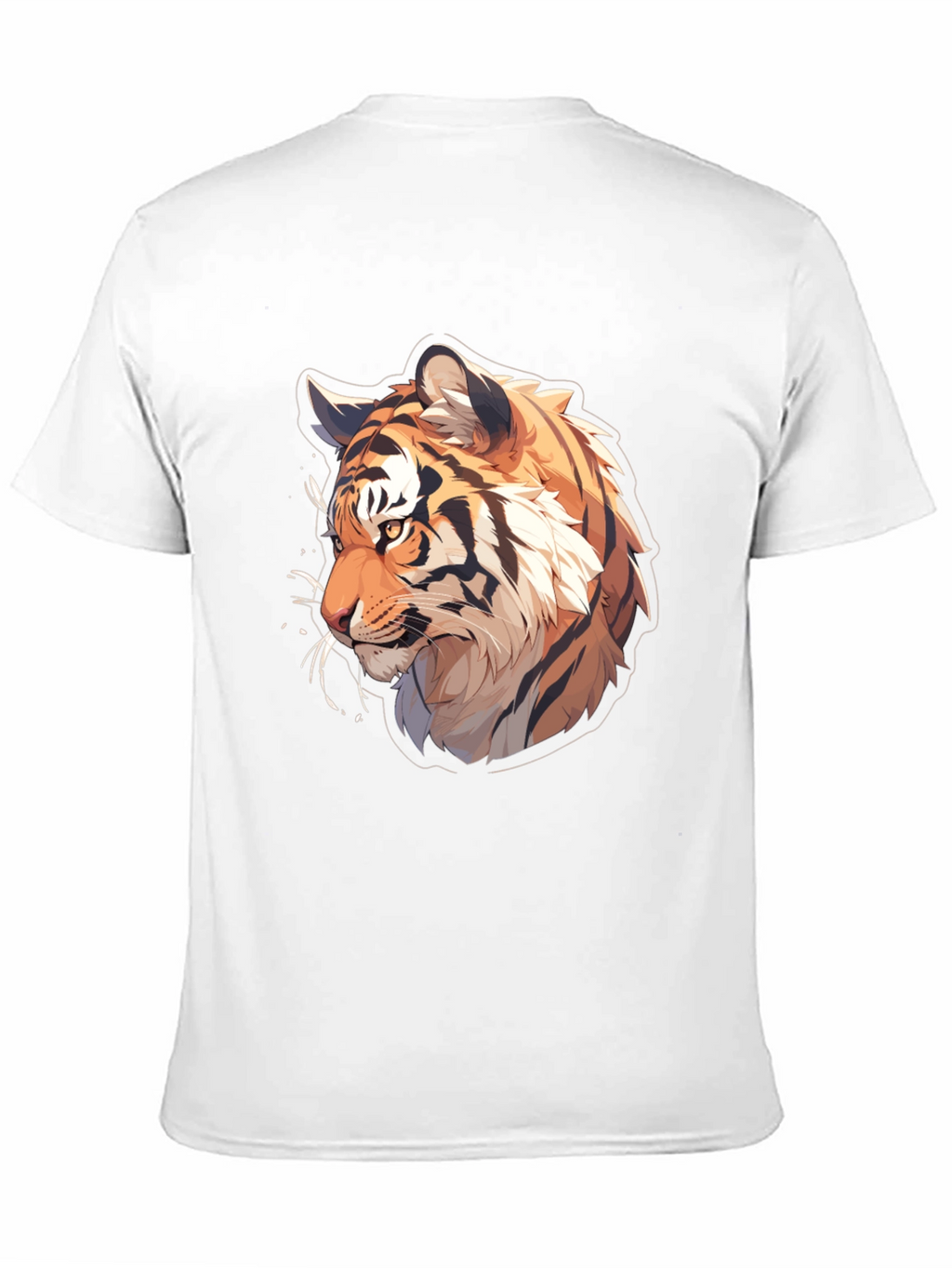 Tiger Graphic Tee - Cool Animal Design