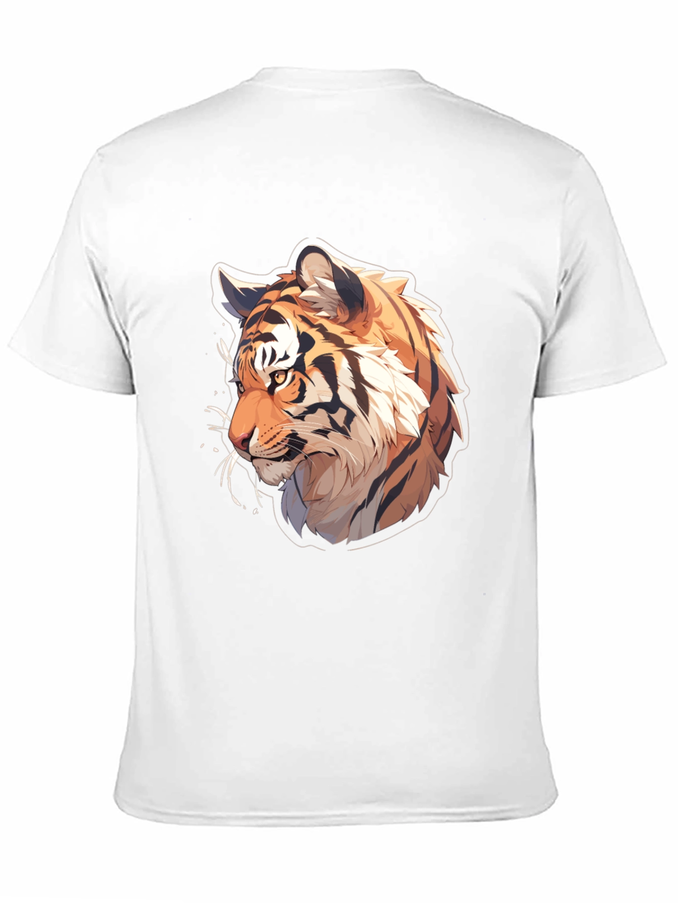 Tiger Graphic Tee - Cool Animal Design