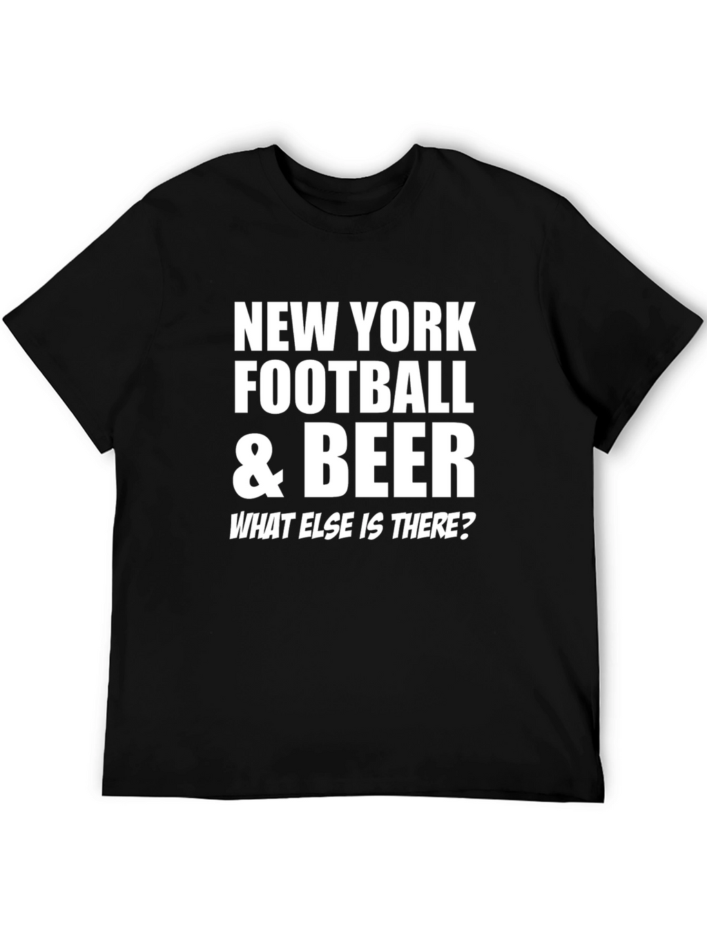 New York Football & Beer Graphic Tee