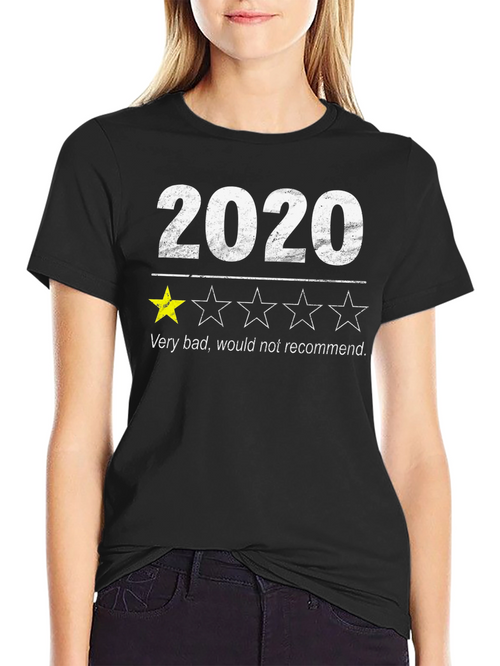 2020 One Star Review Graphic Tee