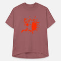 Orange Slam Dunk Tee – Bold Streetball Style