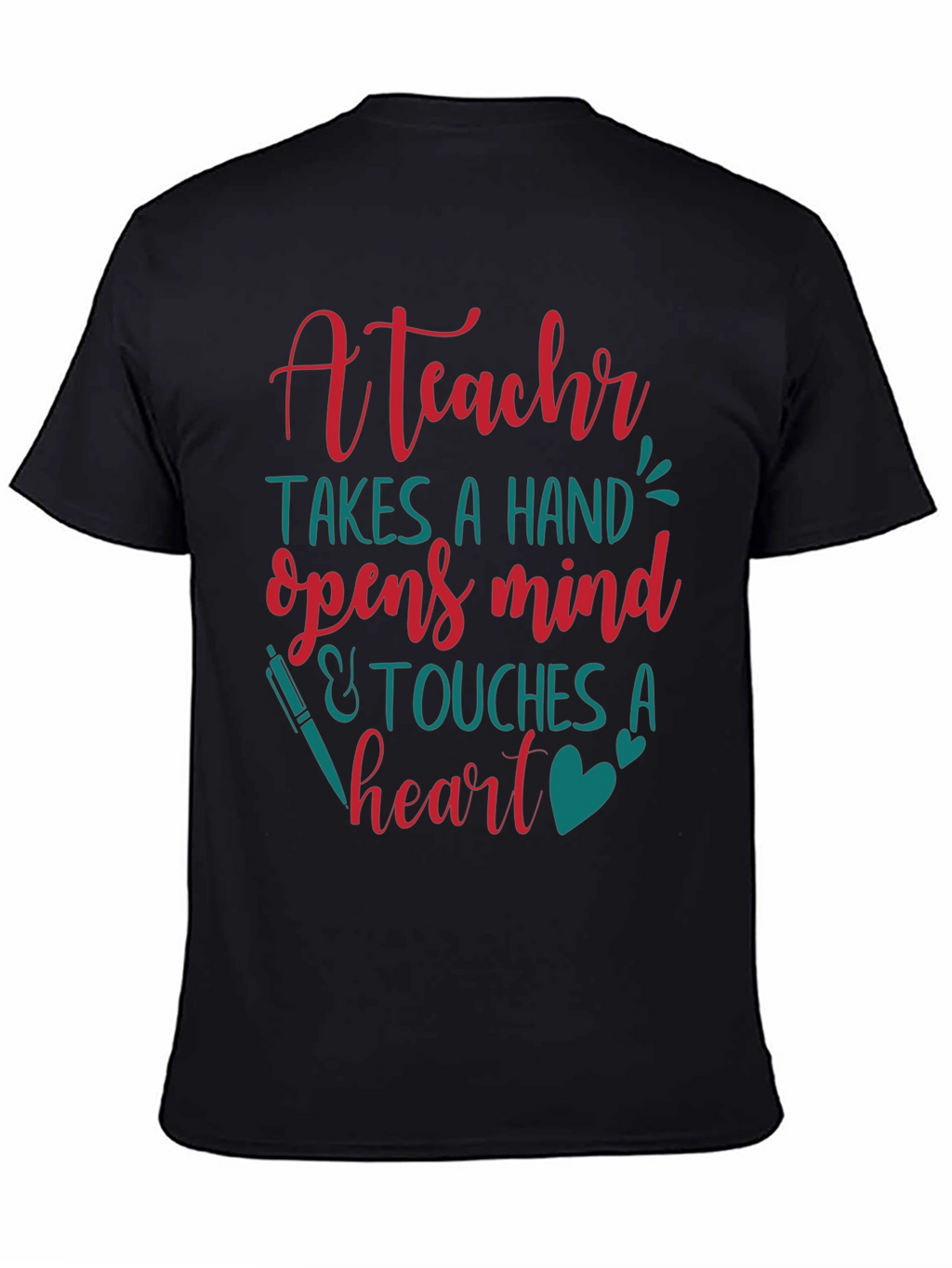 Teacher Appreciation T-Shirt - Heartfelt Design