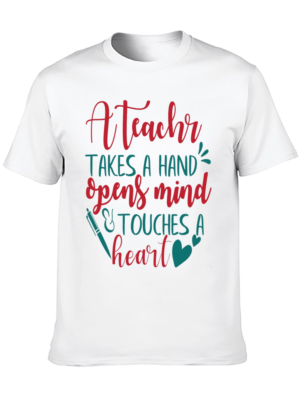 Teacher Appreciation T-Shirt - Heartfelt Design