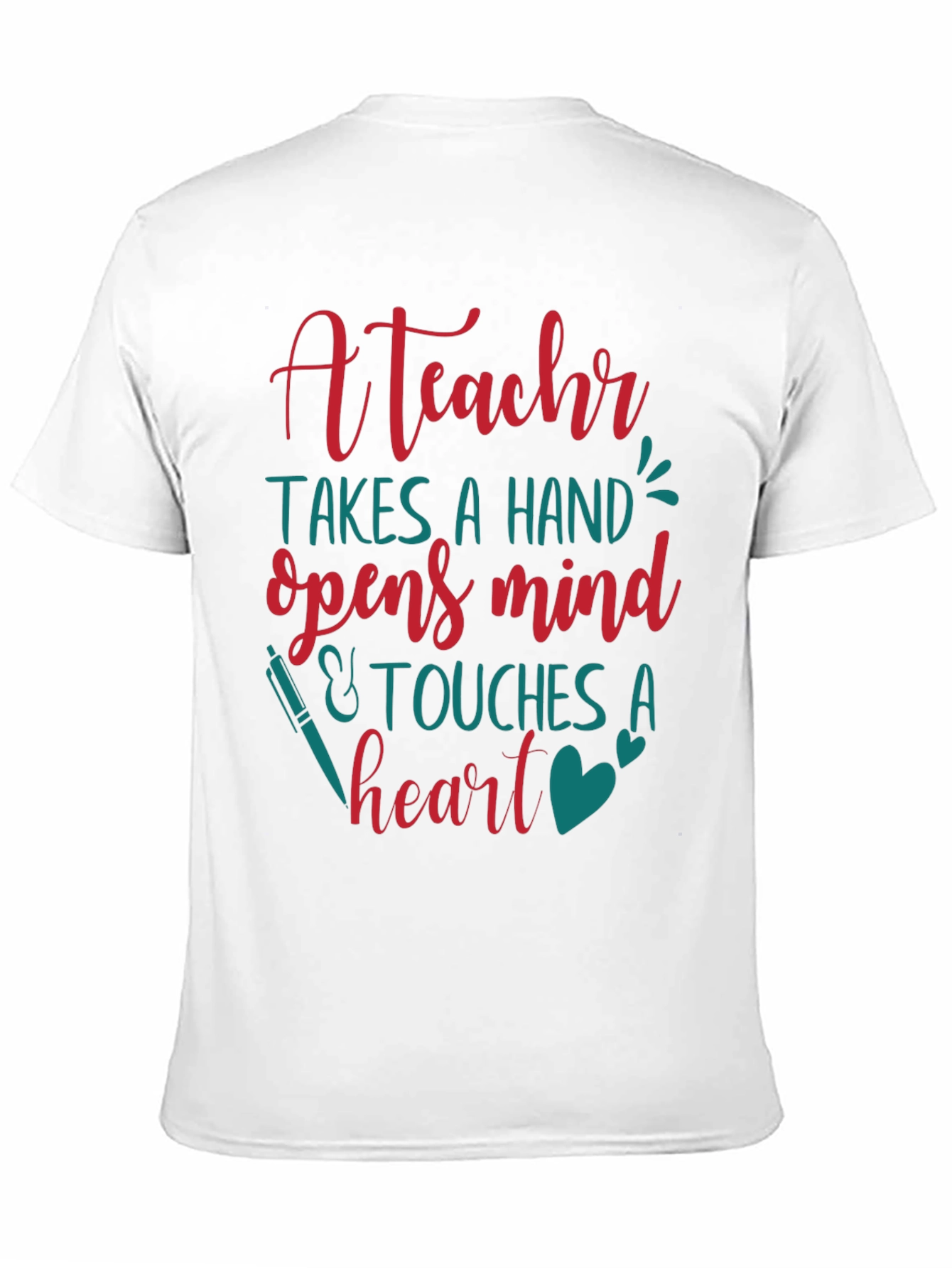 Teacher Appreciation T-Shirt - Heartfelt Design