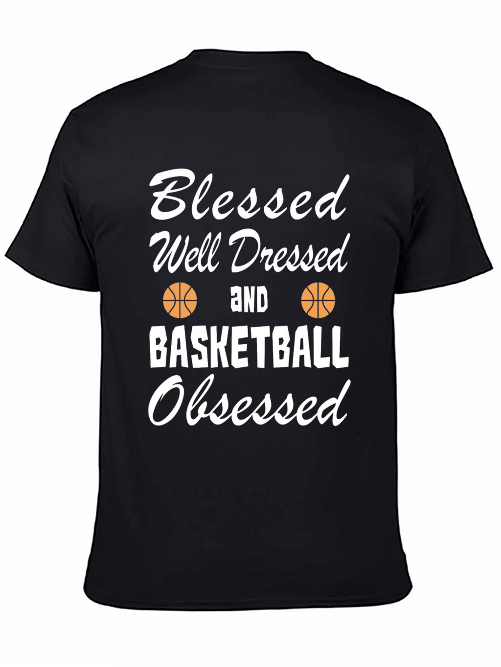 Blessed Basketball Obsessed Graphic Tee