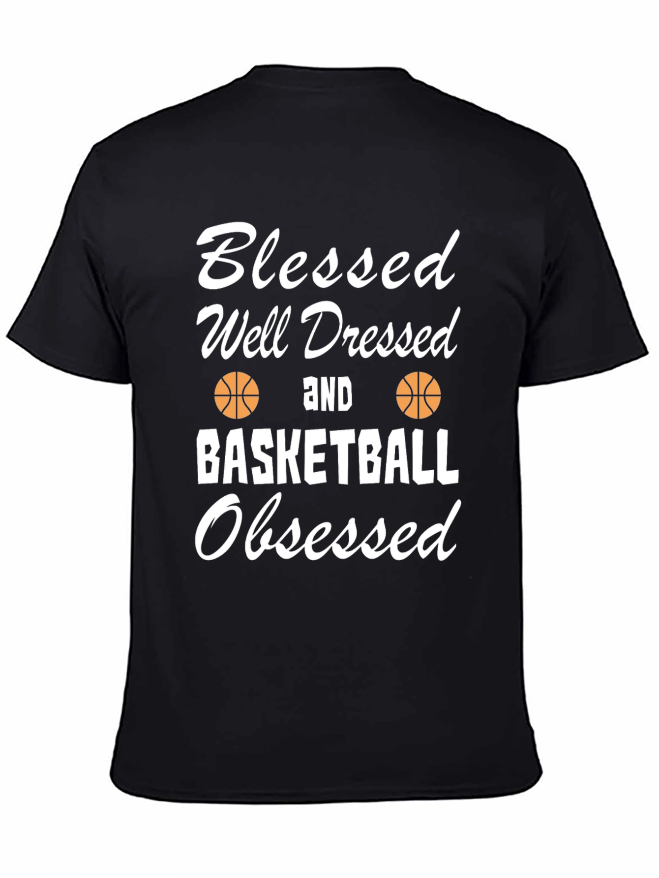 Blessed Basketball Obsessed Graphic Tee