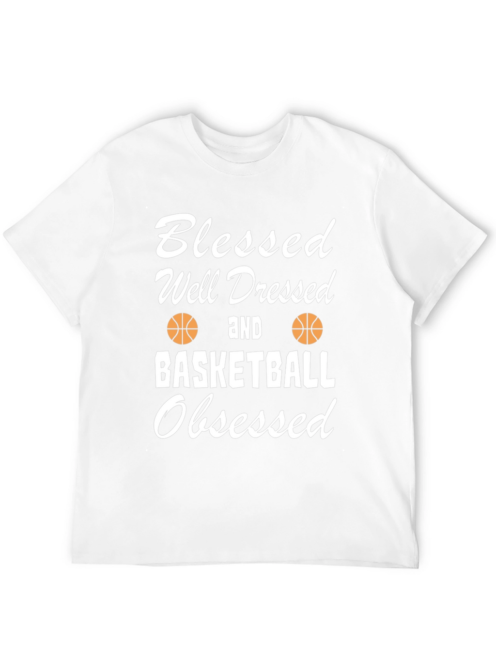 Blessed Basketball Obsessed Graphic Tee