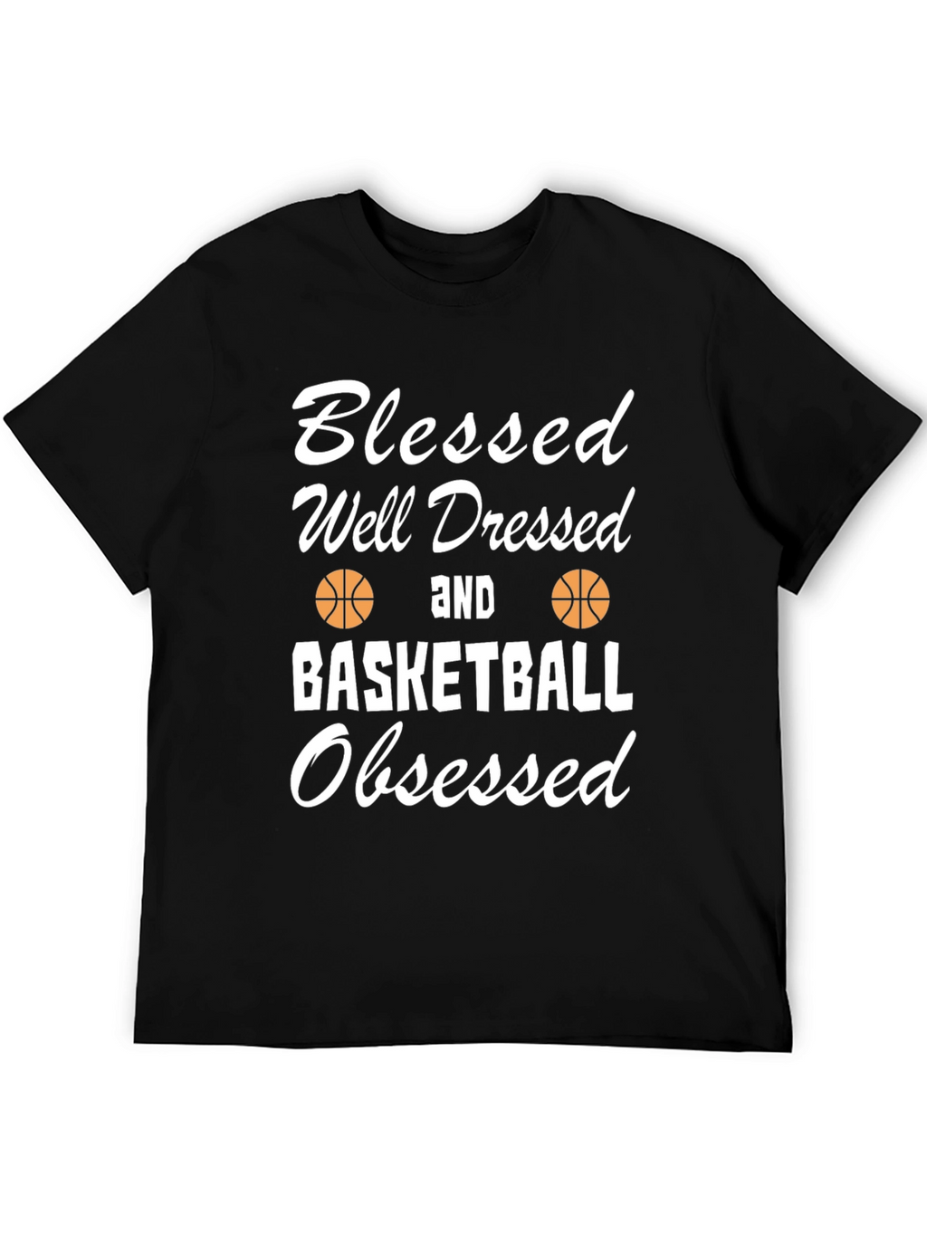 Blessed Basketball Obsessed Graphic Tee