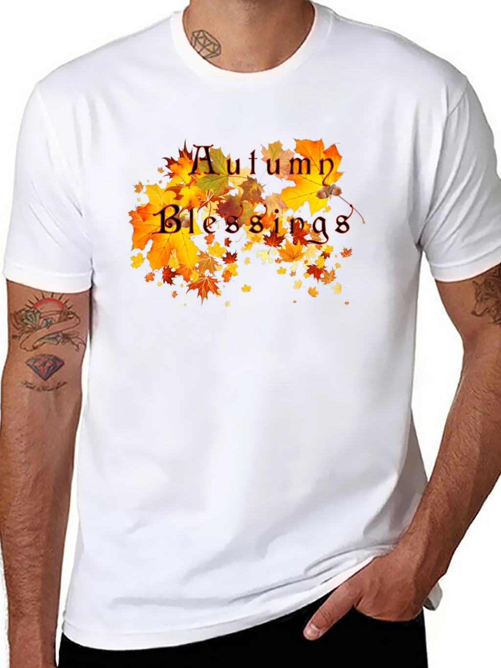 Autumn Blessings Graphic T-Shirt