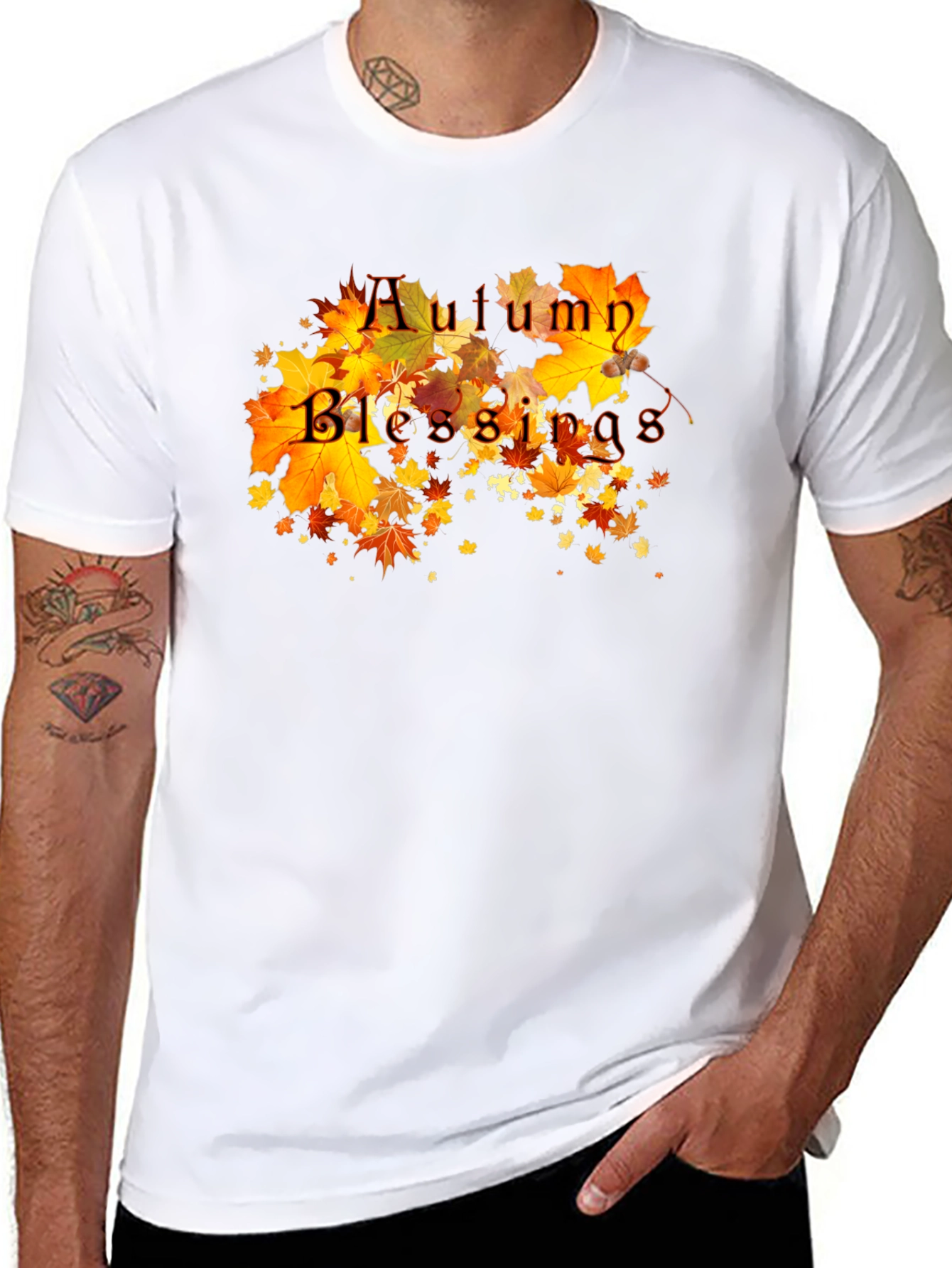 Autumn Blessings Graphic T-Shirt