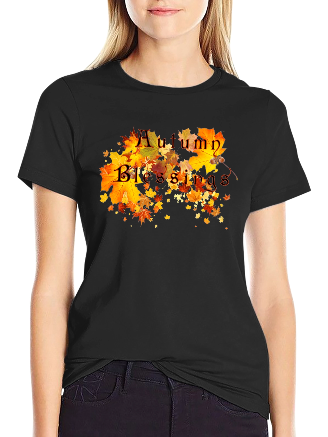 Autumn Blessings Graphic T-Shirt