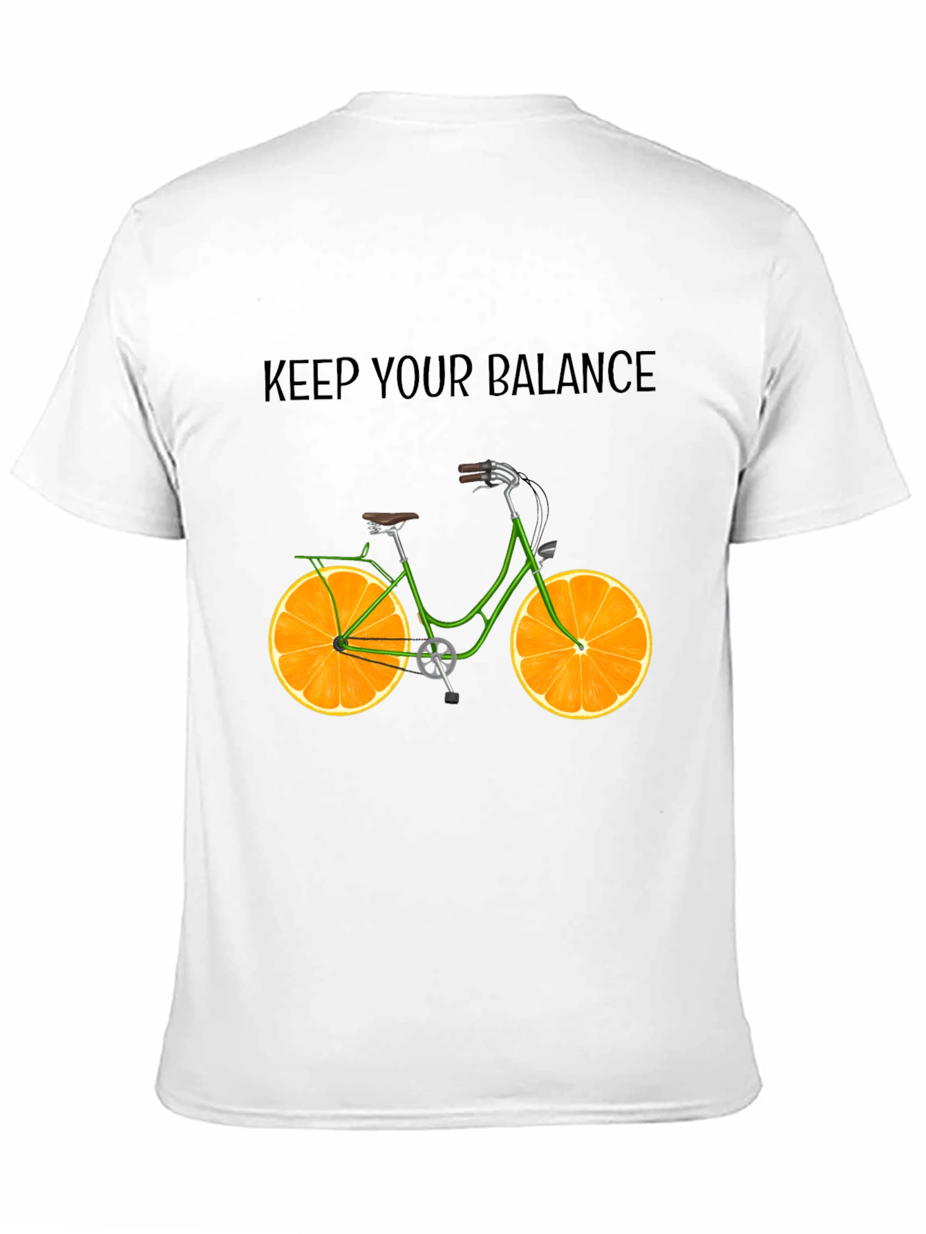 Balance Bike Tee - Orange Slice Wheels