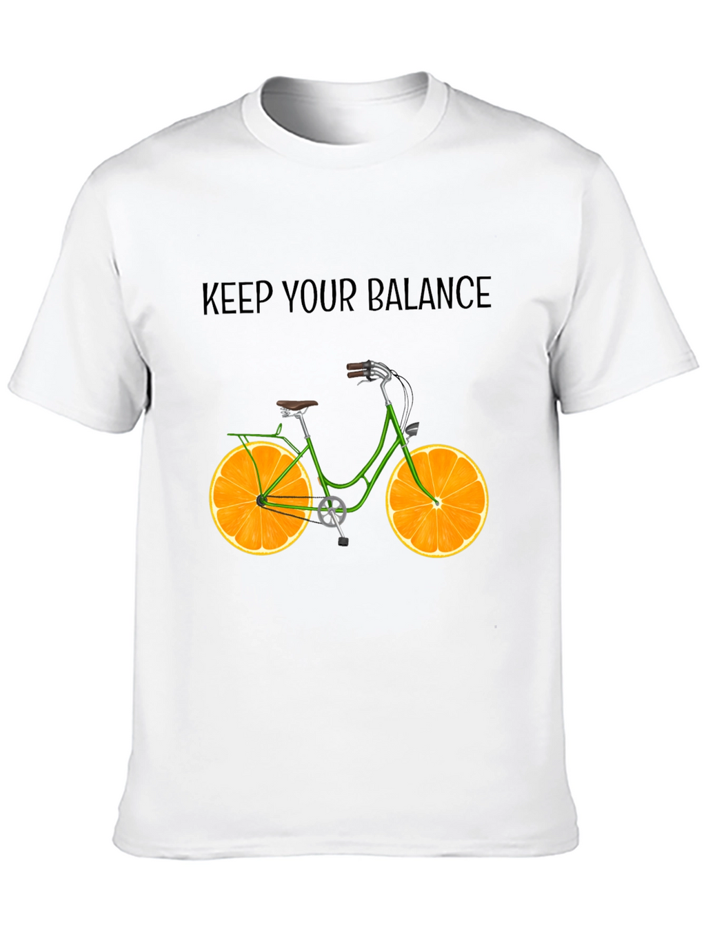 Balance Bike Tee - Orange Slice Wheels