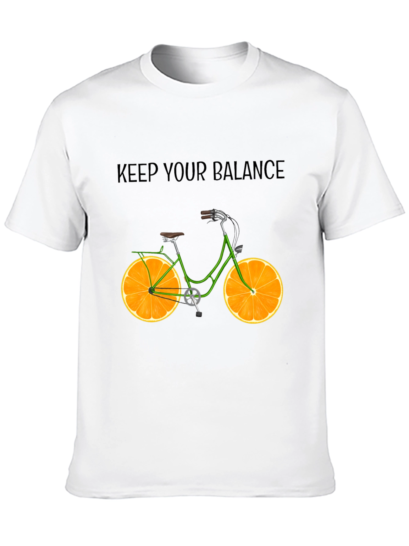 Balance Bike Tee - Orange Slice Wheels