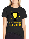 Achievement Unlocked: New Character Created T-Shirt