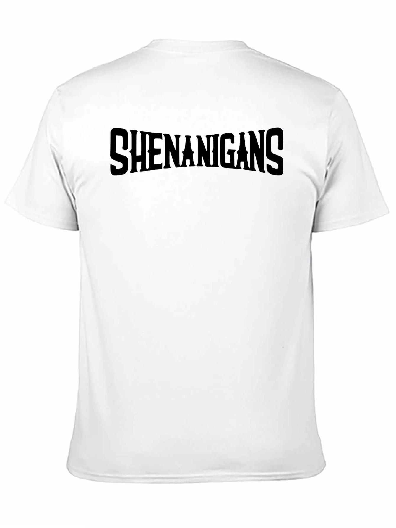Shenanigans Black Graphic T-Shirt