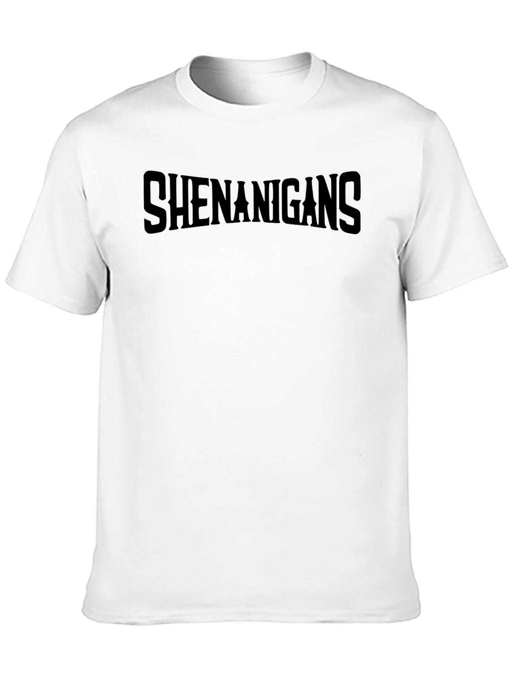 Shenanigans Black Graphic T-Shirt