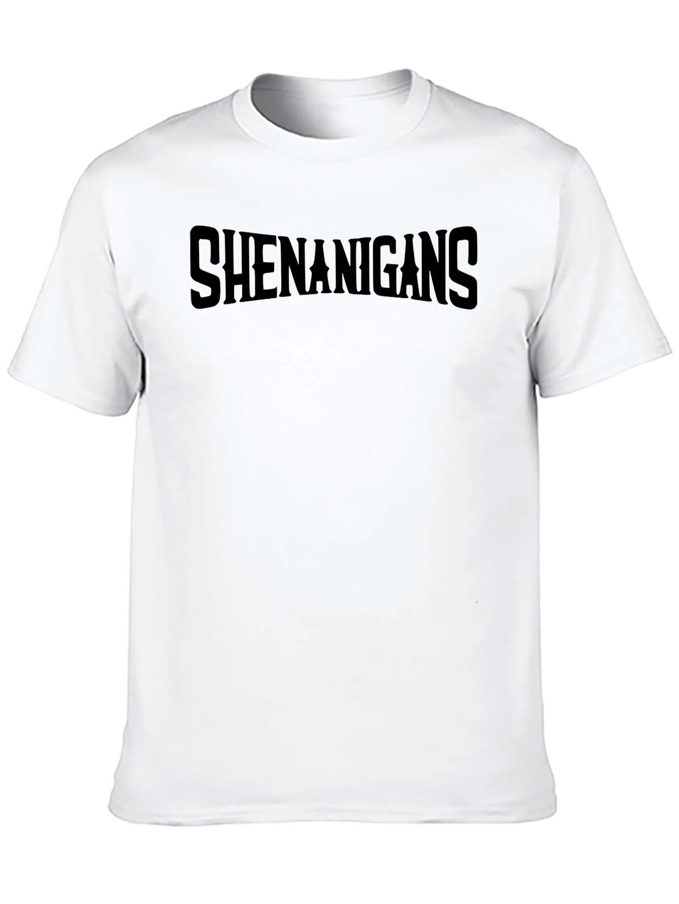 Shenanigans Black Graphic T-Shirt