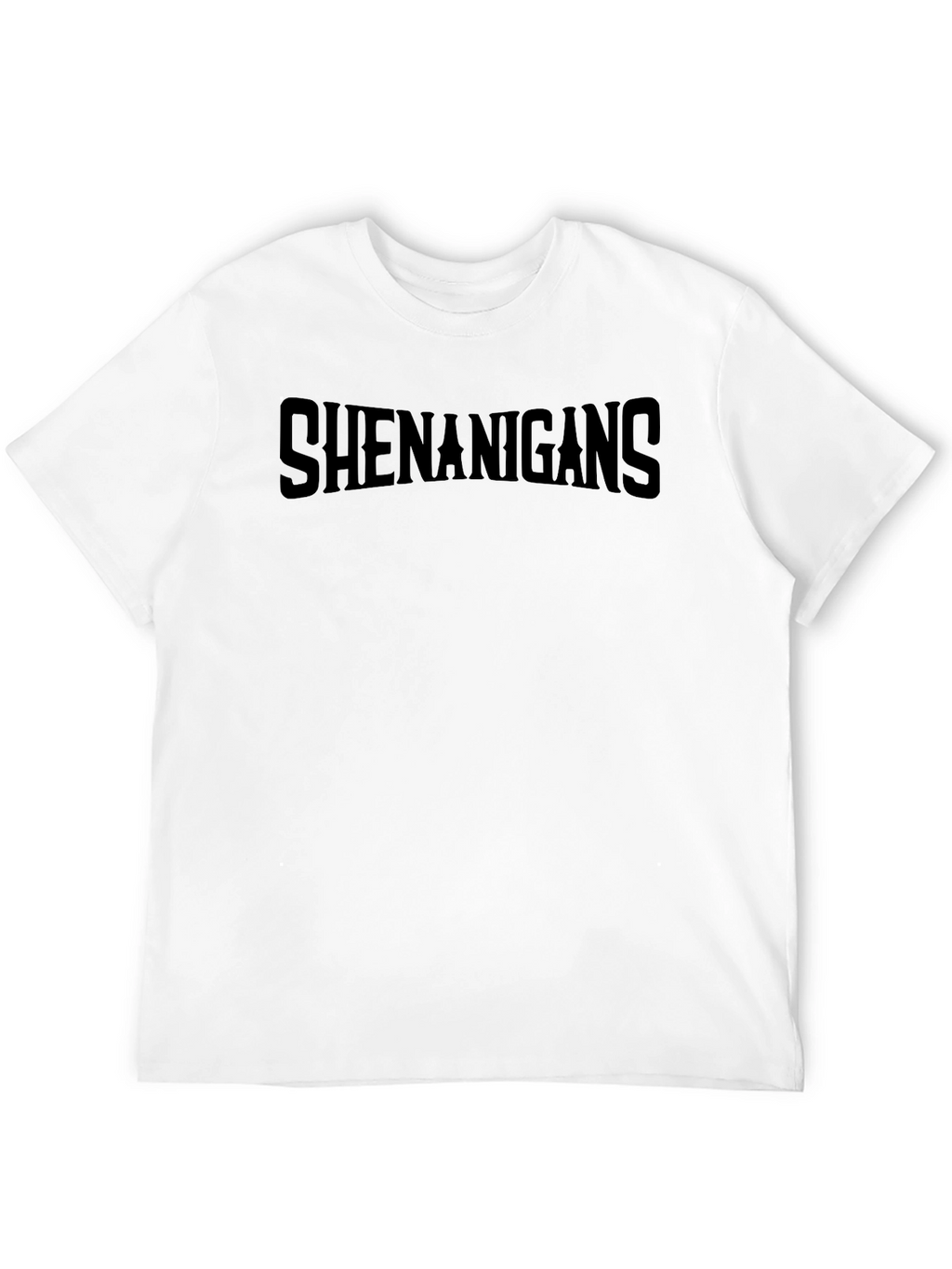 Shenanigans Black Graphic T-Shirt