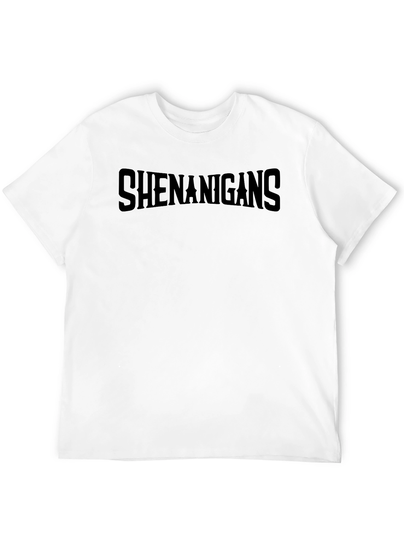 Shenanigans Black Graphic T-Shirt