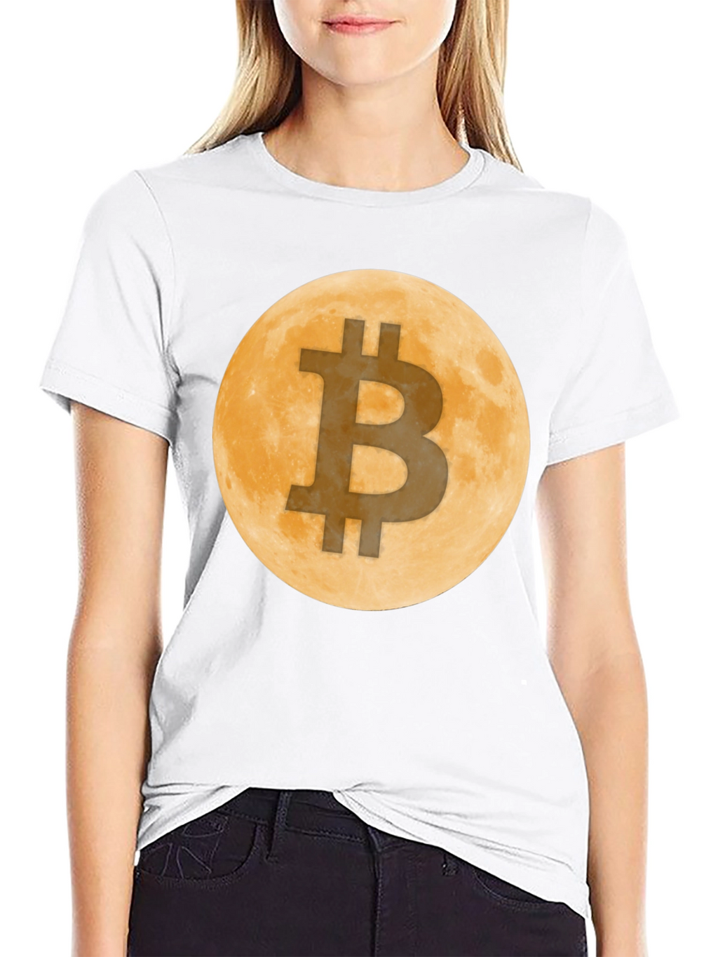 Bitcoin Moon T-Shirt - Crypto HODL Tee