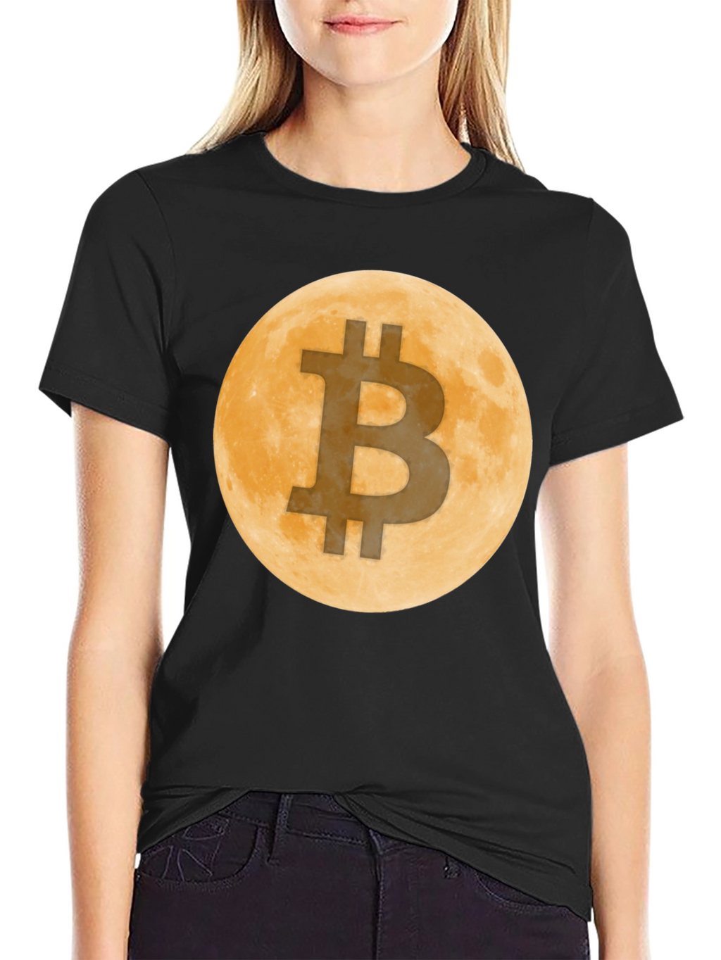 Bitcoin Moon T-Shirt - Crypto HODL Tee