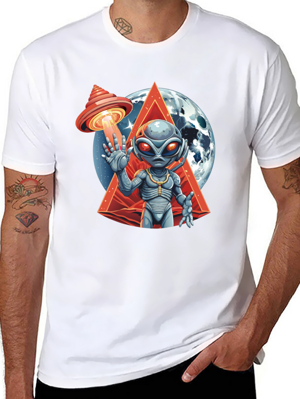 Alien Invasion Graphic Tee