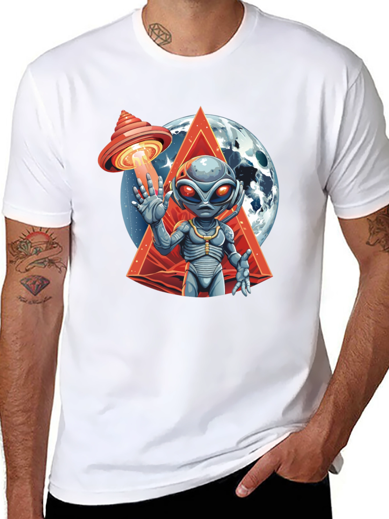 Alien Invasion Graphic Tee