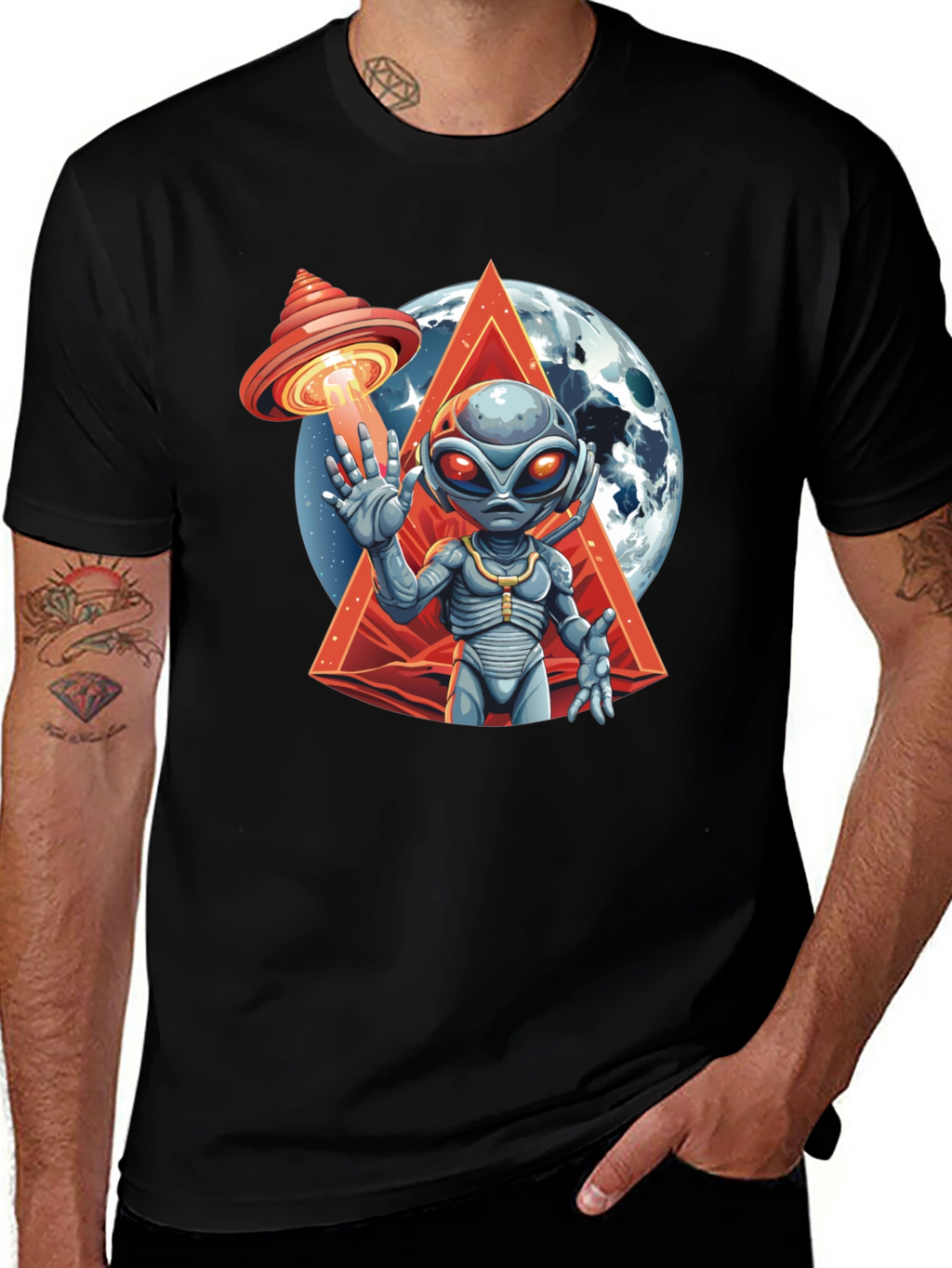 Alien Invasion Graphic Tee