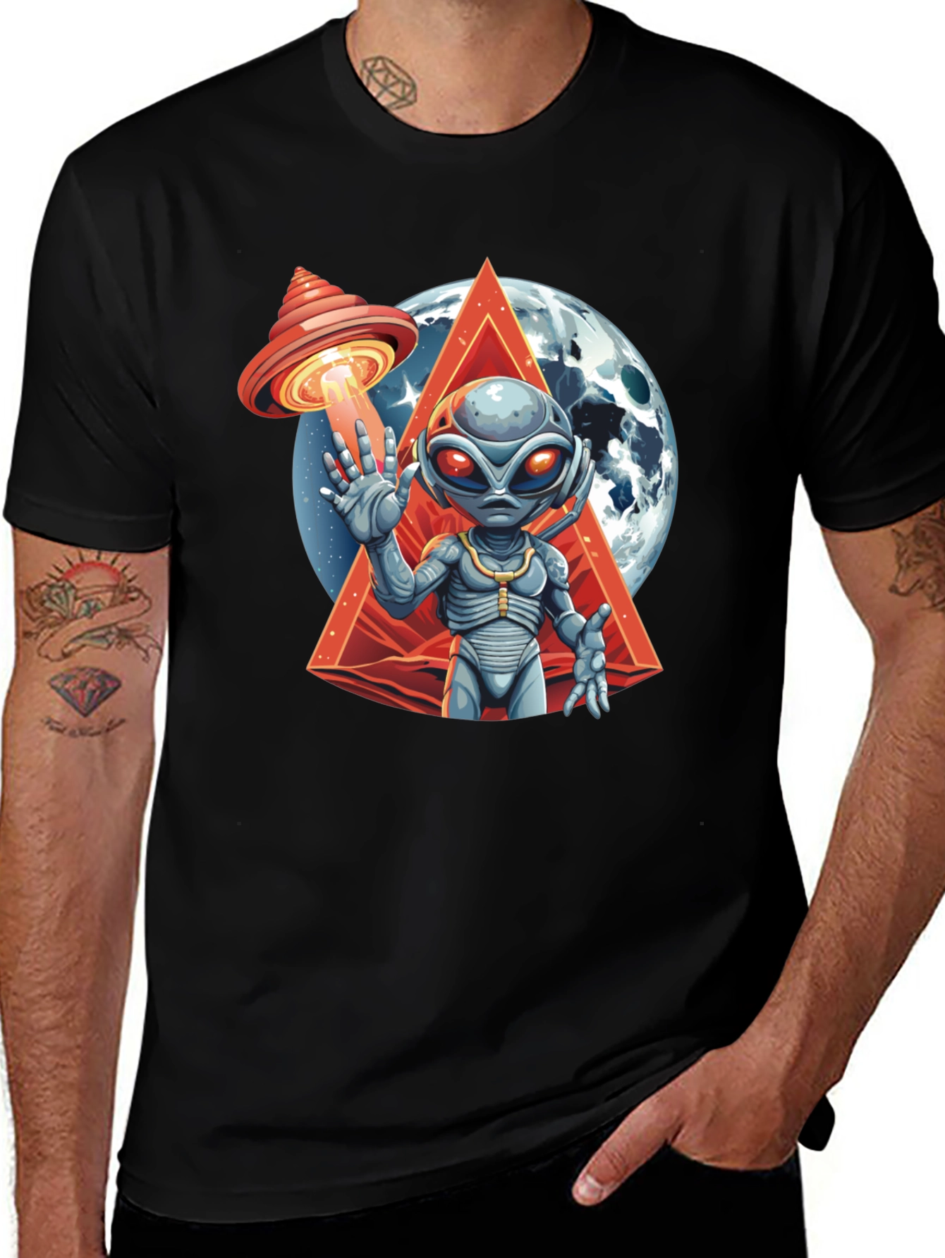 Alien Invasion Graphic Tee